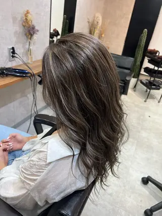 セミロング カラー 🐉『メンズ美容師』 吉田龍星🐉のヘアスタイル