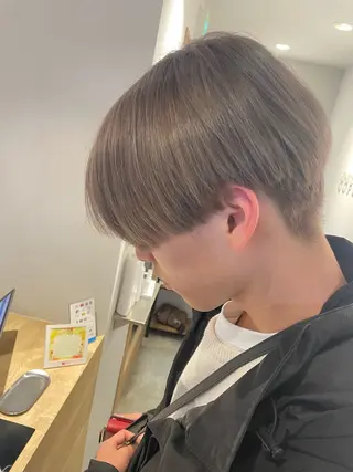ショート カラー メンズ Gift.hair&spa所属・森崎 歩のヘアスタイル