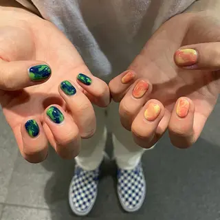 ネイル マツエク・マツパ ボブ ブリーチ/miinaのヘアスタイル