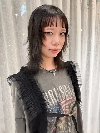 ミディアム kicca所属・川口 龍のヘアスタイル