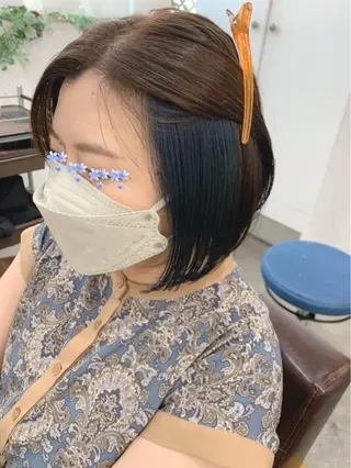 ショート カラー しば たのヘアスタイル