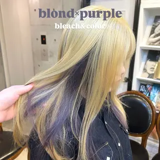 セミロング カラー REVELS tokyo所属・watanabe Yuukaのヘアスタイル