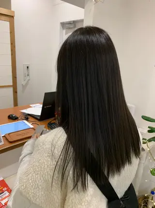 ロング カラー Door代官山所属・詩織/パーマ /代官山のヘアスタイル