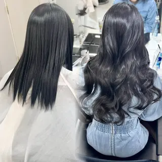 ロング ヘアアレンジ 上品韓国ヘア🩶艶髪 🩶渋谷/aoiのヘアスタイル