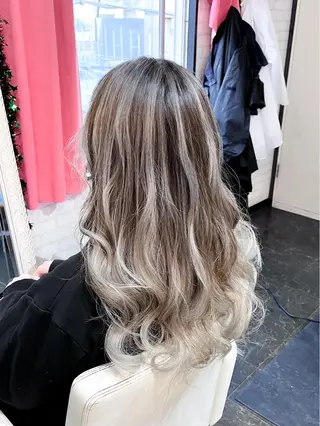 ロング カラー ヘアアレンジ Kimura Shinyaのヘアスタイル