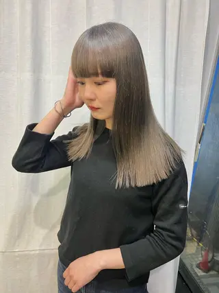 ロング ヘアアレンジ ツガミ リナのヘアスタイル