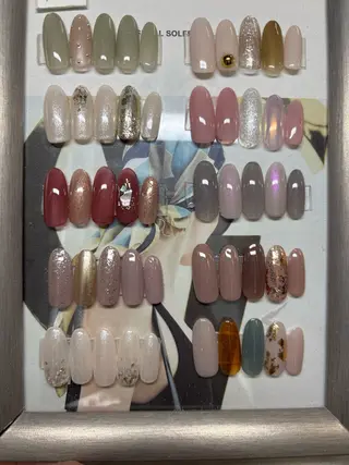 ネイル Lumos  nails&eyelashes 桜川所属・Lumos Rikaのネイルデザイン