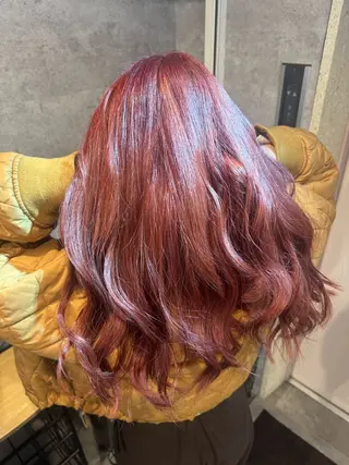 ロング CHARA Chalone池袋店所属・髪質改善池袋𓊆石原 大士𓊇ダブルカラーのヘアスタイル