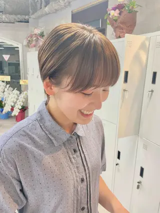 ショート カラー limit陽平 ショート/ボブのヘアスタイル