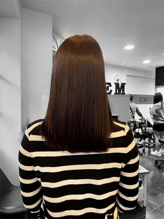 セミロング カラー 🍎【LOREM】 Asami🍎のヘアスタイル