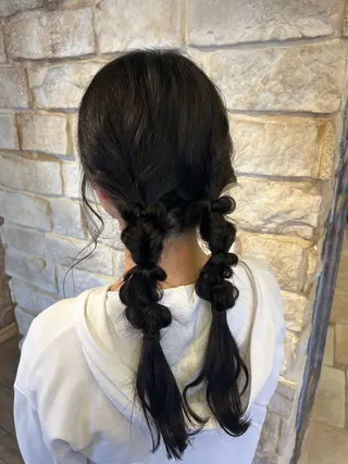 ヘアアレンジ Mei /オリーブ カラー/アレンジのヘアスタイル