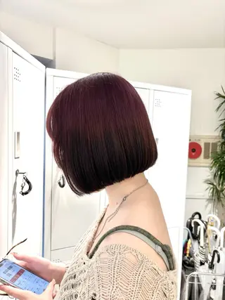 ショート ハマモト ユナのヘアスタイル