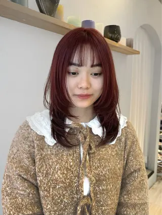 ロング カラー 艶カラー 🤍🫧/makoのヘアスタイル