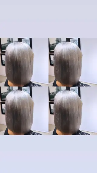 ミディアム カラー ヘアアレンジ 💎韓国レイヤー× 髪質改善 ゆうま💎のヘアスタイル