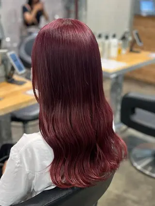 カラー 🍒おたく美容師🍒 暖色ヘア Yuu🍒のヘアスタイル