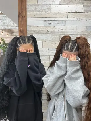 ロング Reflet所属・Reflet RENAのヘアスタイル