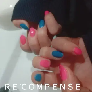 ネイル RE'COMPENSE所属・れこん ぱんすのネイルデザイン