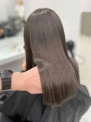 カラー トレンドグレージュ 🩶渋谷FRUITSのヘアスタイル