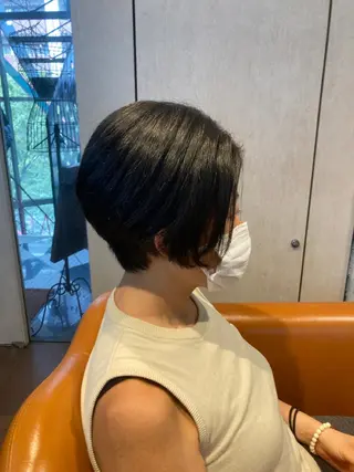 ショート corona hairdesign KAZUE MAEDA所属・マエダ カズエ🫶 coronahairのヘアスタイル