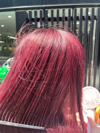 セミロング カラー La fith hair share野田阪神所属・タイガ/ｽﾀｲﾘｽﾄ /野田/福島/透明感のヘアスタイル