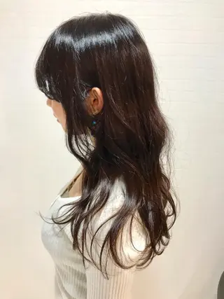 ロング カラー 💜ツヤヘアケア🩷 サトウシュンスケのヘアスタイル
