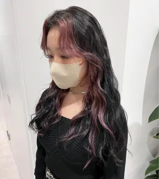 セミロング カラー ally hairsalon所属・Emi .のヘアスタイル