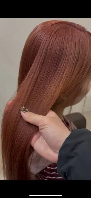 セミロング カラー EARTH  高田馬場所属・earth高田馬場 青山のヘアスタイル