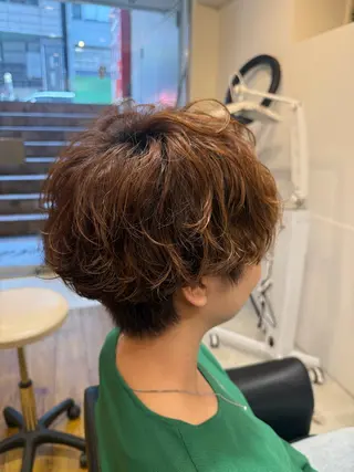 ショート パーマ LANI hair resortのヘアスタイル