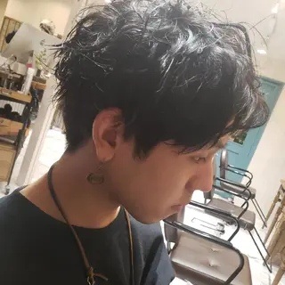 ショート 渋谷 メンズ 木下 仁来のヘアスタイル