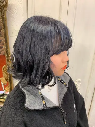 ミディアム カラー ピンクベージュ/新潟 万代/高橋桃葉🍑のヘアスタイル