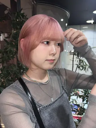 ショート カラー サナ/ 立川美容師🪽のヘアスタイル