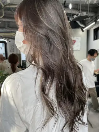 カラー Rico / bob/グレージュのヘアスタイル