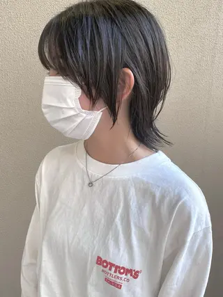 ショート TELA HAIR所属・武内 凌レイヤーカット🐺のヘアスタイル