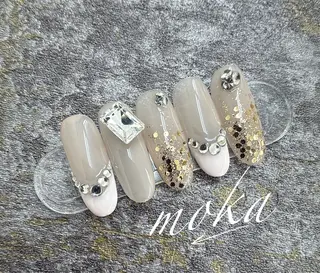 ネイル 胡蝶蘭レディースサロ ンNailMOKAのネイルデザイン