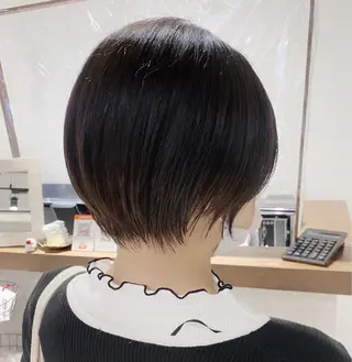 ショート ✨圧倒的満足度◎ 小顔美人ショート✨佃のヘアスタイル