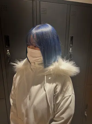 ミディアム カラー 🎵ぷる艶ハイトーン 柔らかヘア🍅まあやのヘアスタイル