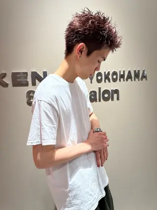 ショート カラー メンズ AITOKYO 渋谷店所属・AI TOKYO渋谷 /駿佑のヘアスタイル