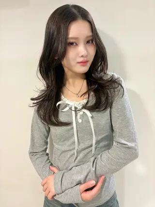 ロング カラー matsuzawa mihoのヘアスタイル