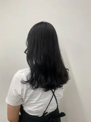 カラー 💙ハイトーン韓国風 色白ヘア💙manaのヘアスタイル