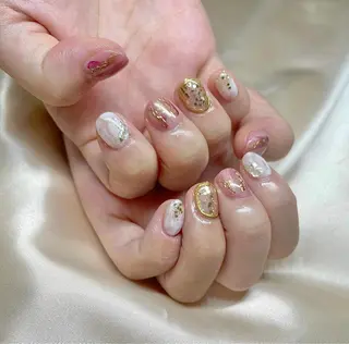 ネイル ミルフィーユ /Tomoeのネイルデザイン