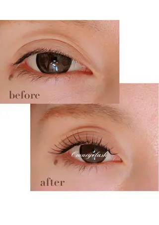 マツエク・マツパ 深夜も営業、国分寺駅 Omueyelashのマツエク・マツパデザイン