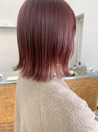 ミディアム 舘谷 愛莉のヘアスタイル