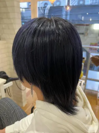 カラー メンズ 笹江 瑞穂のヘアスタイル