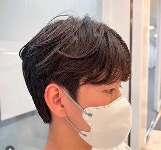 メンズ 🚨メンズ曲がる 縮毛矯正りおん🚨のヘアスタイル