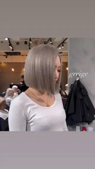 ショート カラー 💜ハイトーン💛 マジカルかいちゃんのヘアスタイル