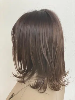 ミディアム ✨オール年代🆗 🤍内田亜由子のヘアスタイル