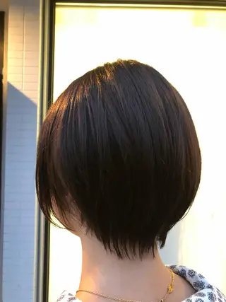 ショート uti所属・菊池 幹のヘアスタイル