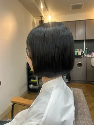 ミディアム ショート￤ボブ￤顔周 りcut￤ナノコ🎀のヘアスタイル