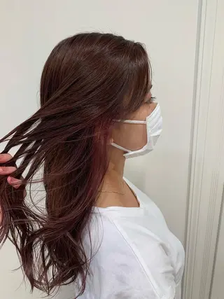 カラー 中村 未夢のヘアスタイル