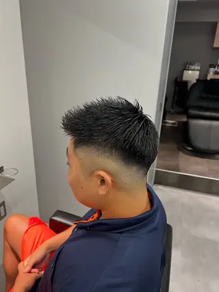 メンズ R/🤎 パーマ&ブリーチ🔥のヘアスタイル